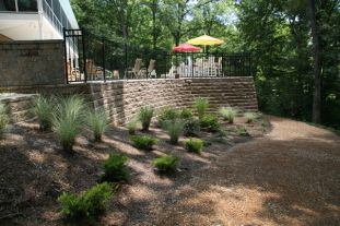 An example of our landscaping services in Gloucester, VA