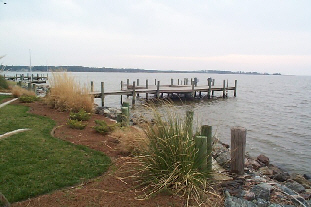 An example of our landscaping services in Gloucester, VA